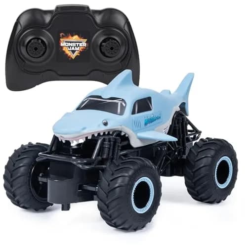 Monster Jam Megalodon RC Monster Truck 1:24 Scale | Official 2.4 GHz Remote Control Toy for Ages 4+ thumbnail 1