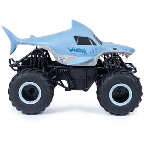 Monster Jam Megalodon RC Monster Truck 1:24 Scale | Official 2.4 GHz Remote Control Toy for Ages 4+ thumbnail 4