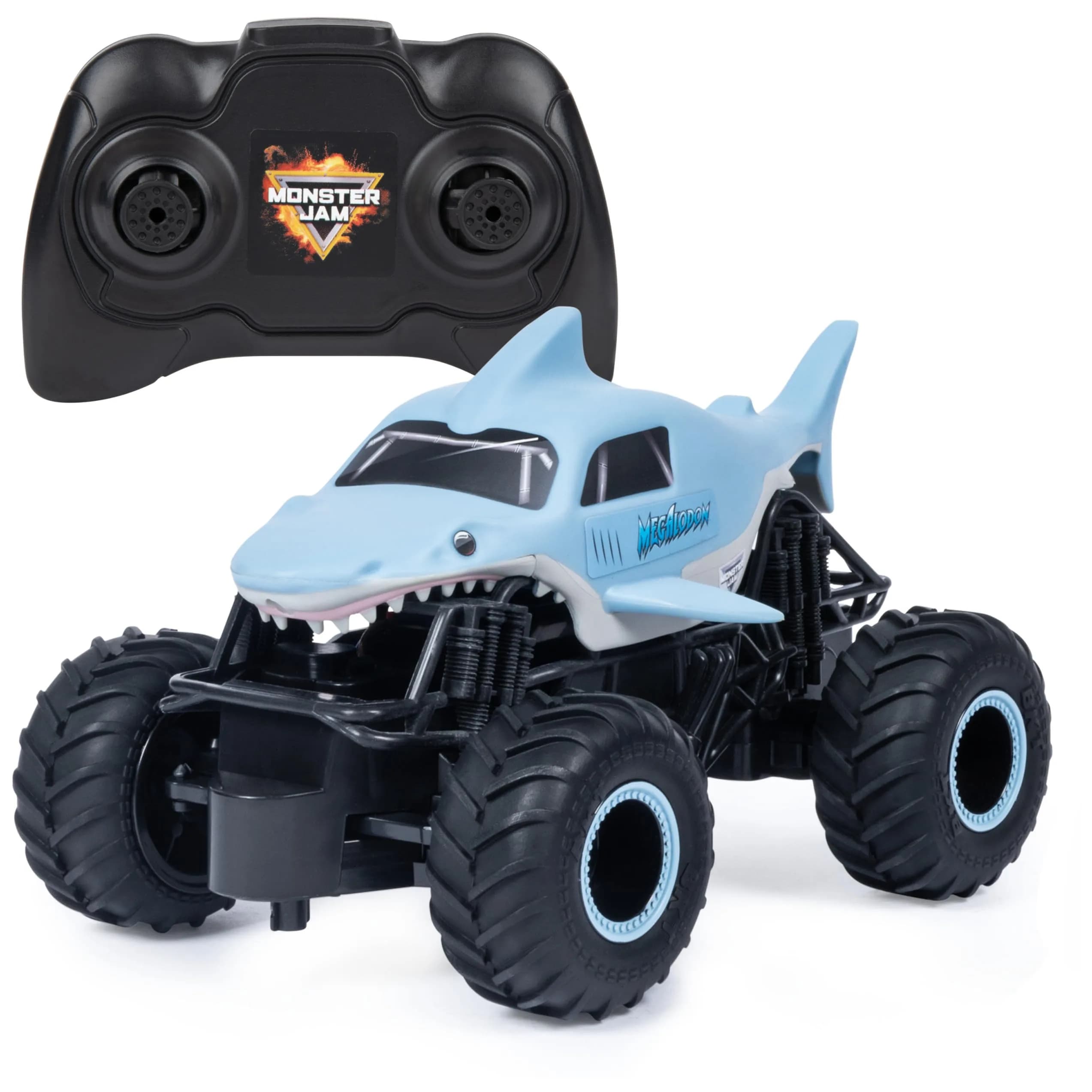 Monster Jam Megalodon RC Monster Truck 1:24 Scale | Official 2.4 GHz Remote Control Toy for Ages 4+ - main product image