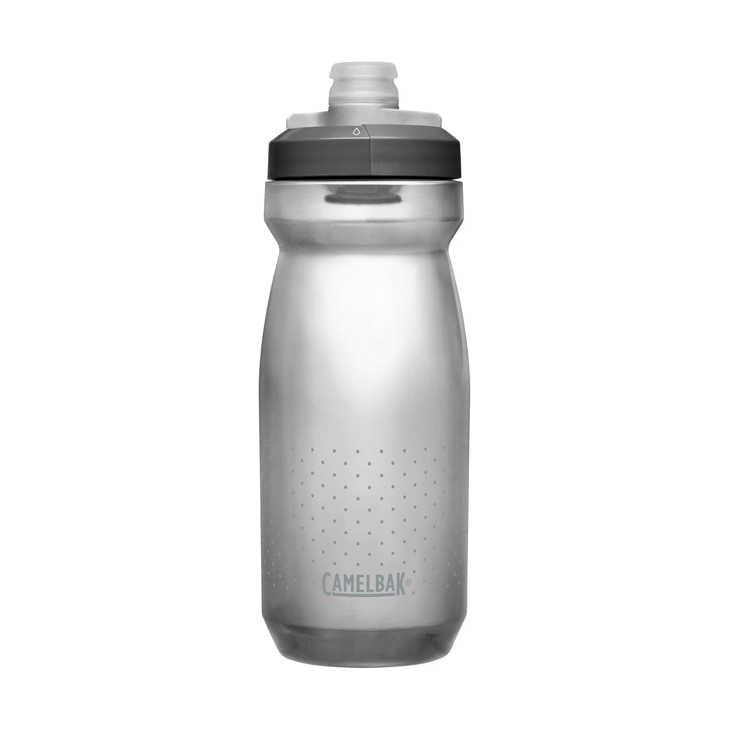 CamelBak Podium Water Bottle 21oz | Secure, Leak-Proof Cycling Hydration — Smoke