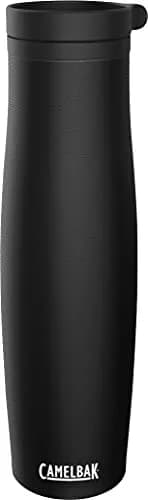 CamelBak Beck Water Bottle - Vacuum Insulated Stainless Steel - 20oz, Black | Leak-Proof, Keeps Drinks Cold thumbnail 1