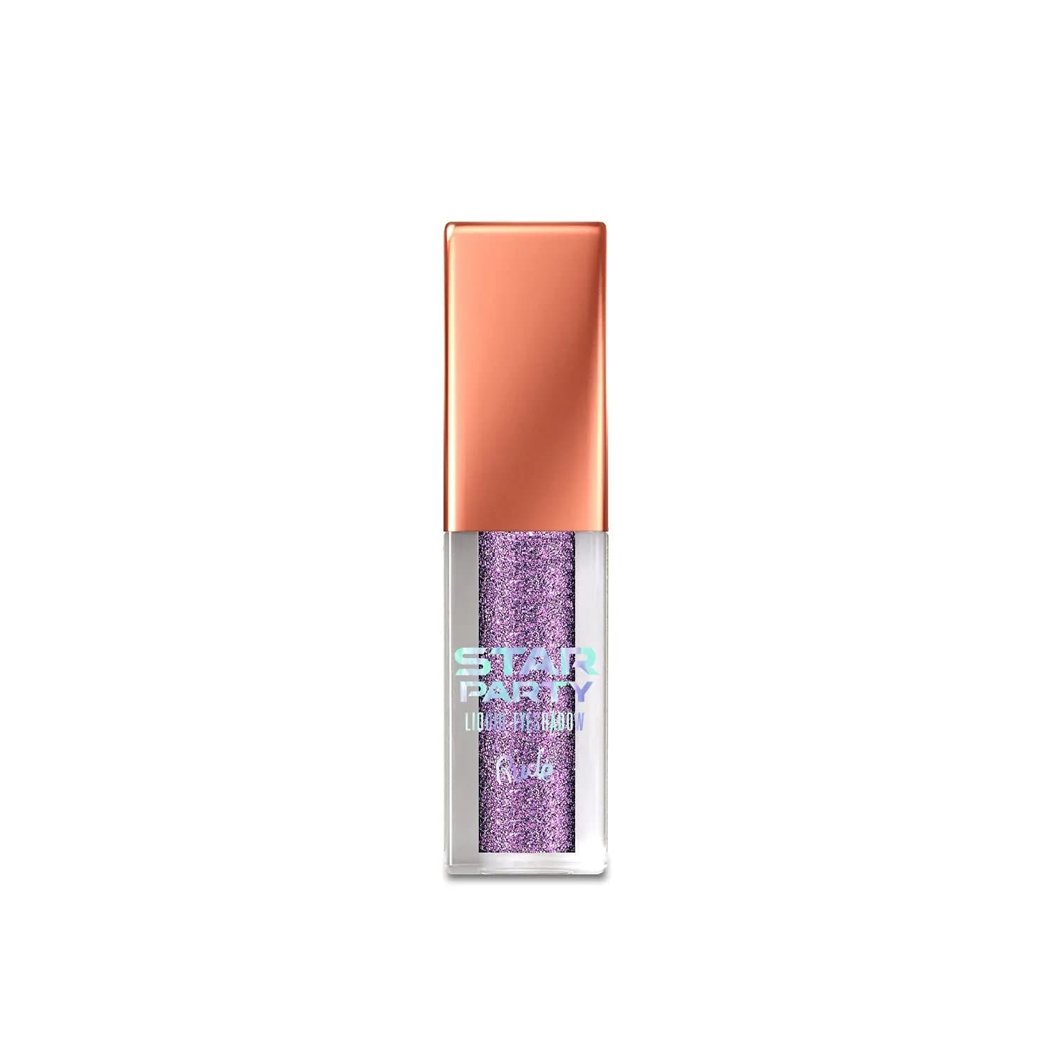 RUDE Star Party Liquid Glitter Eyeshadow - Solstice | 0.123 oz Dewy Finish for Women
