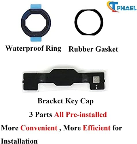 T Phael Black Digitizer Repair Kit for iPad 5 A1474 A1475 A1476 | Touch Screen Replacement Assembly with Tools thumbnail 5