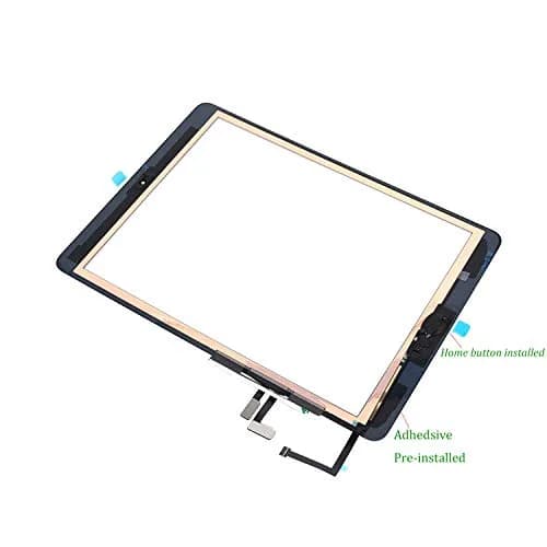 T Phael Black Digitizer Repair Kit for iPad 5 A1474 A1475 A1476 | Touch Screen Replacement Assembly with Tools thumbnail 2