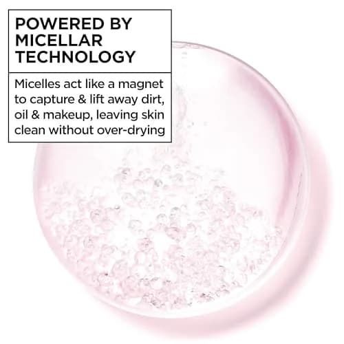 Garnier Hydrating Micellar Cleansing Water & Makeup Remover 800mL (2 x 400mL) | Gentle & Vegan Formula for Sensitive Skin thumbnail 5