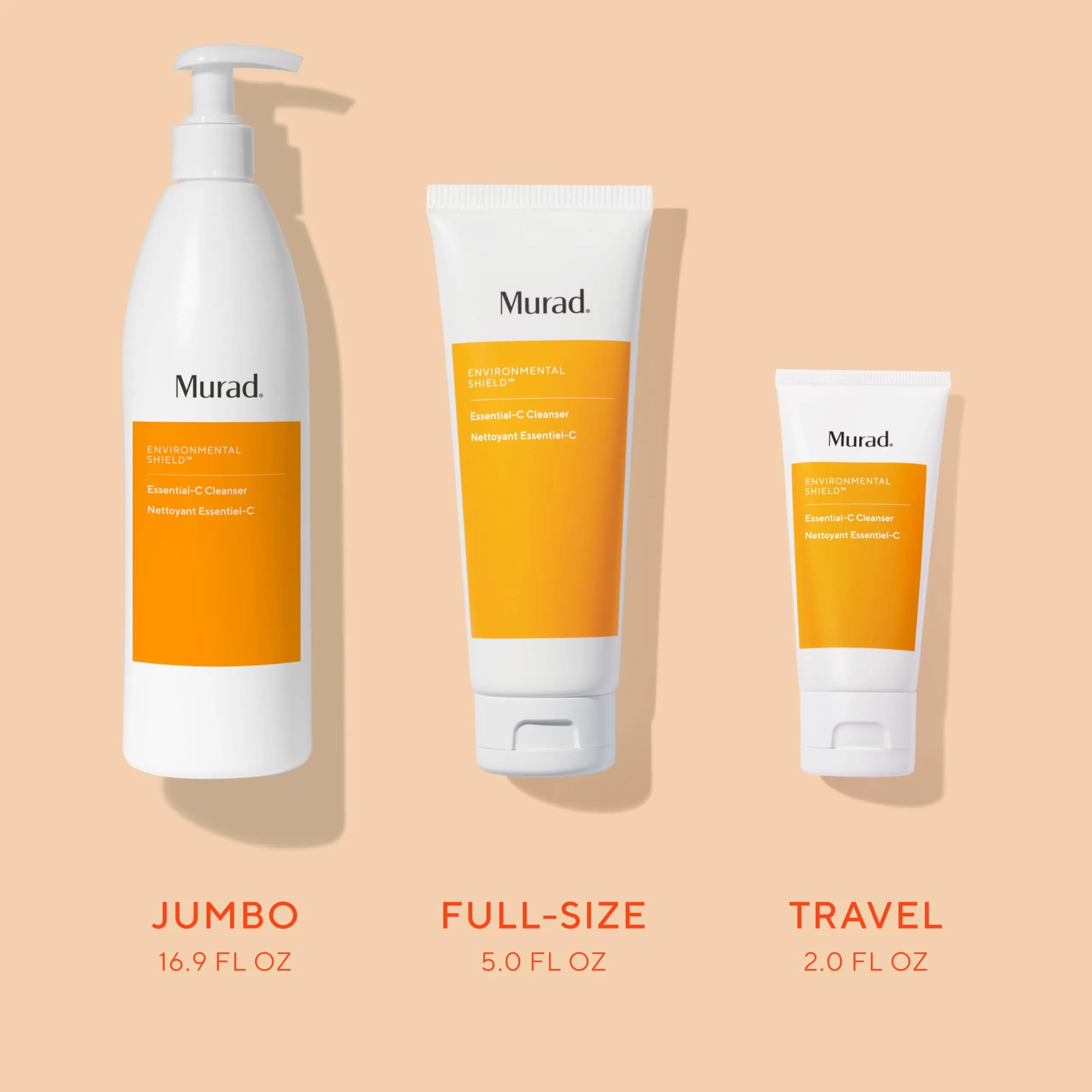 Murad Essential-C Facial Cleanser 60ml (2 Fl Oz) | Vitamin C Antioxidant Face Wash - view 5