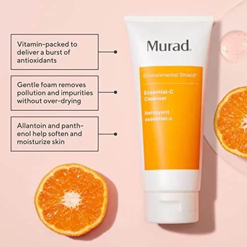 Murad Essential-C Facial Cleanser 60ml (2 Fl Oz) | Vitamin C Antioxidant Face Wash thumbnail 2