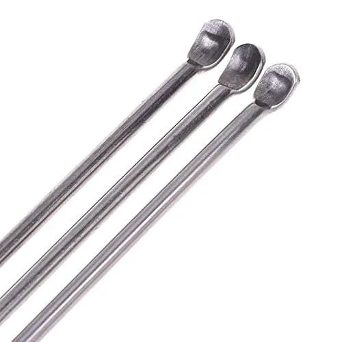 Art Secret 15 Pack Stainless Steel Micro Scoops 22cm Lab Sampling Spoons | Durable, Corrosion-Resistant Lab Utensils thumbnail 9
