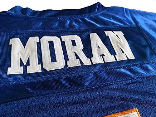 JKNAKN Blue Mountain State 7 Alex Moran Rugby Sports Shirt Blue | Breathable, Quick Drying Polyester Mesh, US Standard Size thumbnail 5