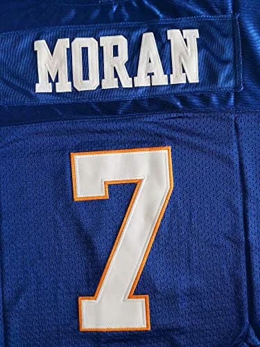 JKNAKN Blue Mountain State 7 Alex Moran Rugby Sports Shirt Blue | Breathable, Quick Drying Polyester Mesh, US Standard Size thumbnail 7