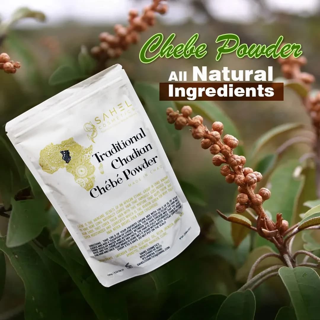 Roselle Naturals Chebe Powder 100g (3.53 oz) | Imported from Chad, Africa for Hair Growth & Deep Moisturizing - view 2