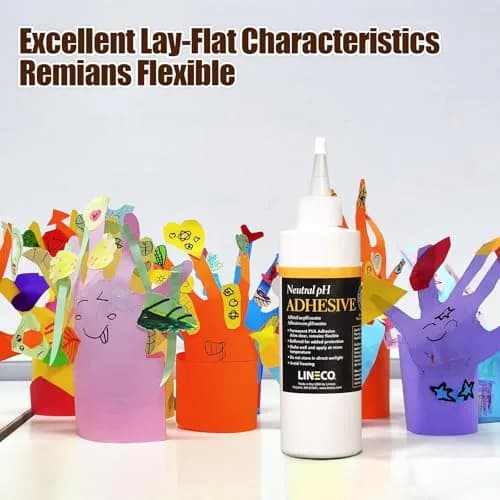 Lineco Neutral pH Adhesive 8 OZ | Acid-Free All-Purpose Glue for Paper & Book Repairs thumbnail 4