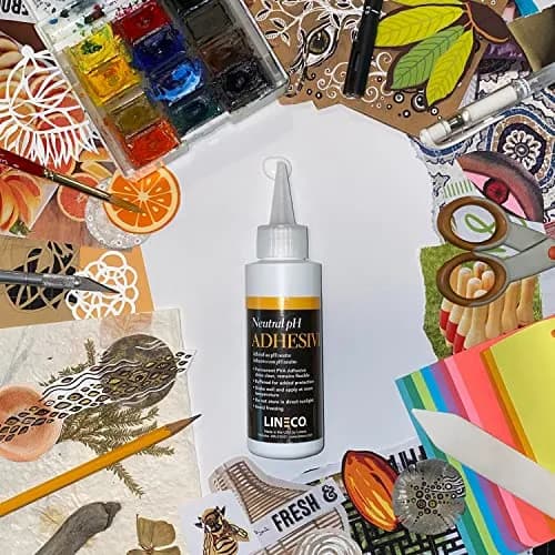 Lineco Neutral pH Adhesive 8 OZ | Acid-Free All-Purpose Glue for Paper & Book Repairs thumbnail 5