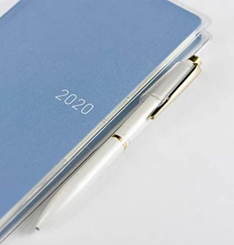 ほぼ日 Techo Accessories Clear Cover for Weeks | Transparent Planner Cover with Pen Holder & Pockets thumbnail 3