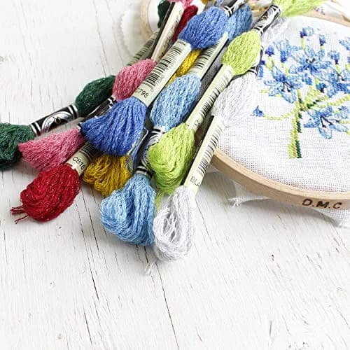 DMC Etoile Floss Collector's Tin (35 Colors, 8.7yd/skein) | Shimmering Cotton Embroidery Thread for Crafts thumbnail 8