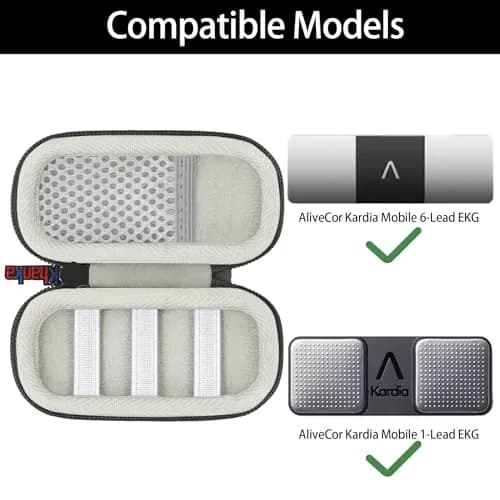khanka Hard Case for AliveCor KardiaMobile ECG Monitor 4.3 Inch x 2.2 Inch x 1.8 Inch | Durable Shock & Splash Protection thumbnail 5