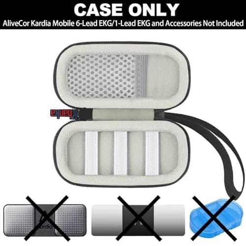 khanka Hard Case for AliveCor KardiaMobile ECG Monitor 4.3 Inch x 2.2 Inch x 1.8 Inch | Durable Shock & Splash Protection thumbnail 6