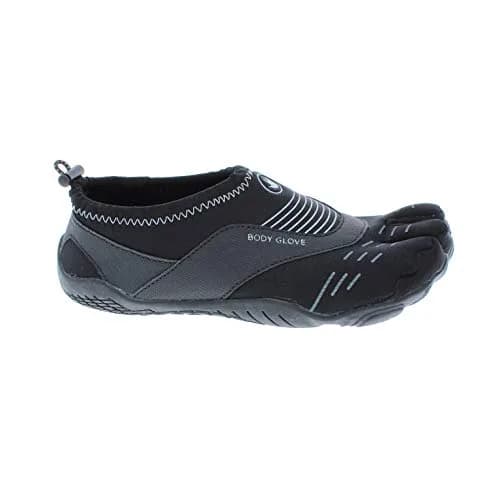 Body Glove 3T Barefoot Cinch Water Shoe, Black/Black, 8 | Minimalist barefoot feel for water activities thumbnail 1