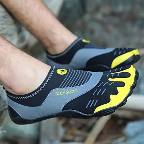 Body Glove 3T Barefoot Cinch Water Shoe, Black/Black, 8 | Minimalist barefoot feel for water activities thumbnail 2