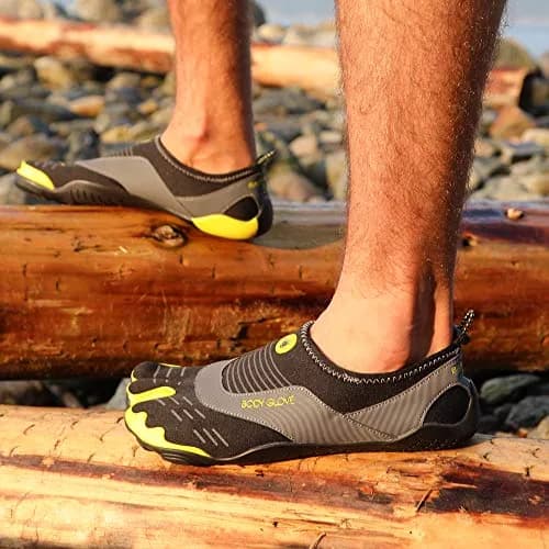 Body Glove 3T Barefoot Cinch Water Shoe, Black/Black, 8 | Minimalist barefoot feel for water activities thumbnail 5