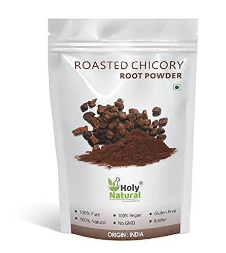 Holy Natural Roasted Chicory Root Powder 1 Kg (2.2 lbs) | Natural Flavoring Extract for Baking thumbnail 1