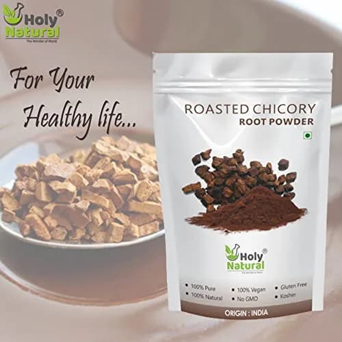 Holy Natural Roasted Chicory Root Powder 1 Kg (2.2 lbs) | Natural Flavoring Extract for Baking thumbnail 7