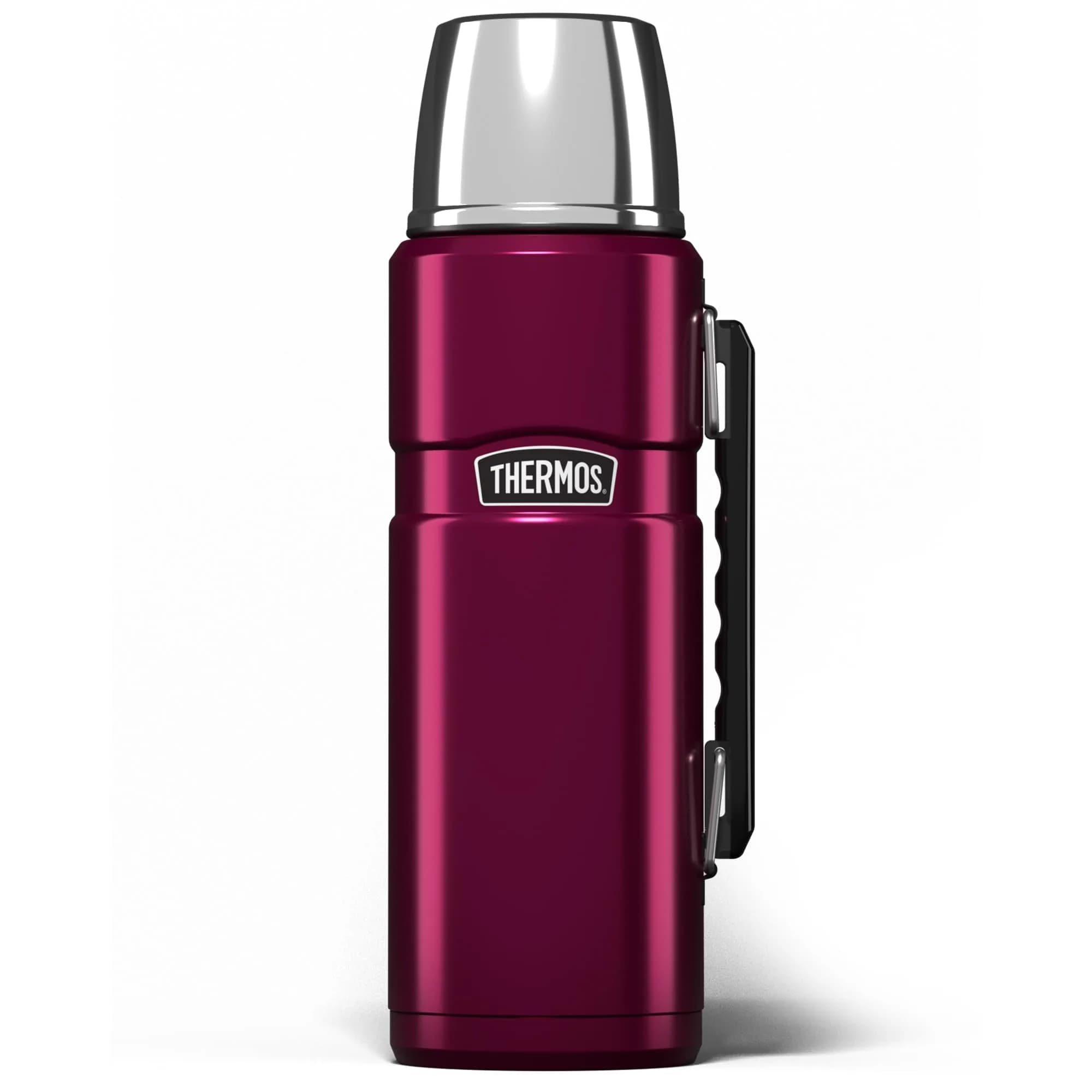 Thermos Stainless King Raspberry Pink 1.2L Travel Flask | Hot 24 Hrs, Cold 24 Hrs - main product image