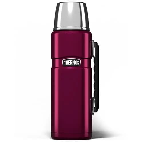 Thermos Stainless King 1.2L (40.6 Oz) Raspberry Pink Flask | Hot 24h, Cold 24h thumbnail 1