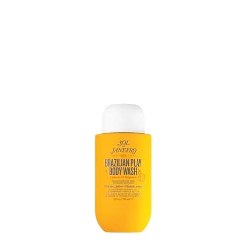 Sol de Janeiro Brazilian Play Moisturizing Shower Cream Gel Body Wash 385mL (13.0 Fl Oz) | Sulfate-Free Hydration — 90mL/3.0 Fl Oz