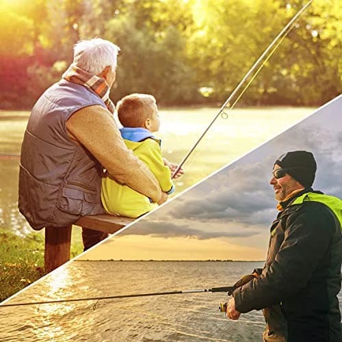 PLUSINNO Telescopic Fishing Rod 2.7m (8.86 Ft) | 24-Ton Carbon Fiber Spinning Pole for Saltwater & Freshwater Fishing thumbnail 6