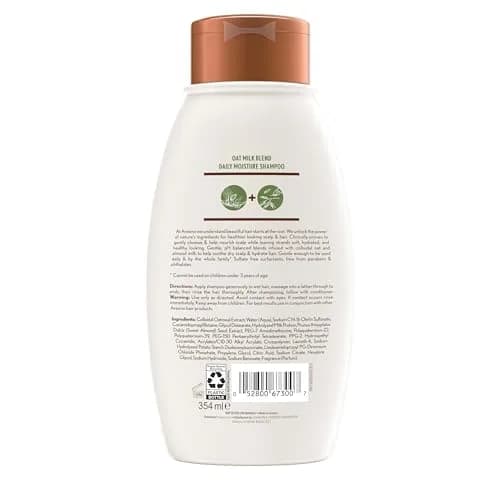 Aveeno Oat Milk Blend Moisturizing Shampoo for Dry Damaged Hair 354ml (12 fl oz) | Hydrates and Nourishes thumbnail 7