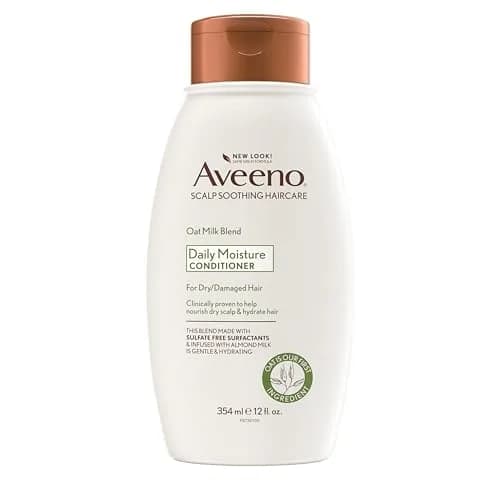 Aveeno Oat Milk Blend Moisturizing Conditioner 354ml (12 fl oz) | Hydrates Dry, Damaged Hair thumbnail 1