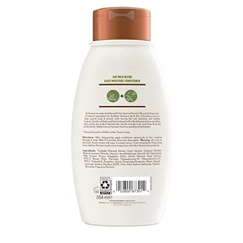 Aveeno Oat Milk Blend Moisturizing Conditioner 354ml (12 fl oz) | Hydrates Dry, Damaged Hair thumbnail 9