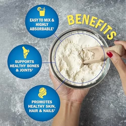 BioSchwartz Collagen Peptides Powder 16oz | Unflavored Collagen for Skin & Joints thumbnail 5