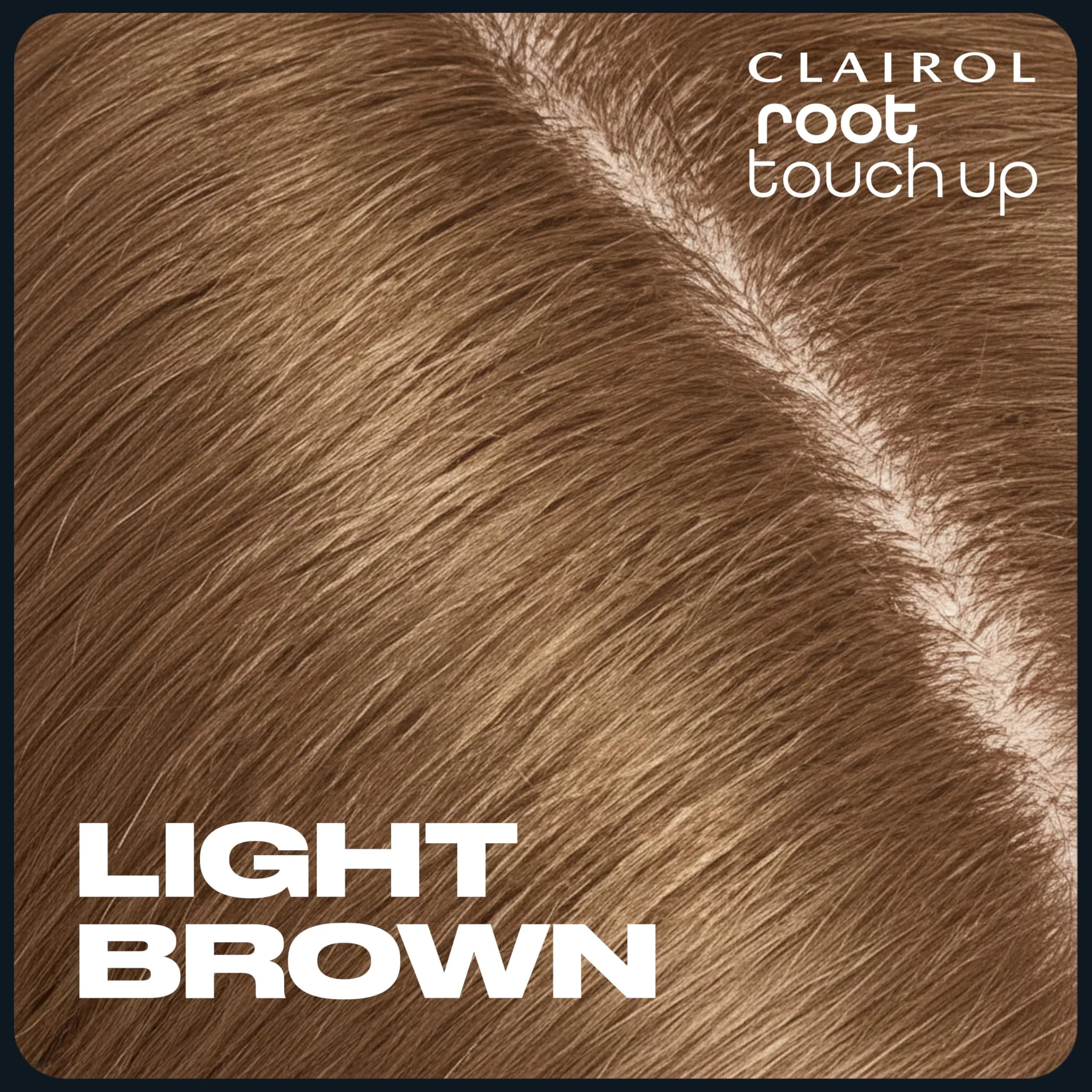 Clairol Root Touch-Up Powder Light Brown (0.07 oz / 2.1g) | Instant Gray Coverage for Roots & Brows - view 4