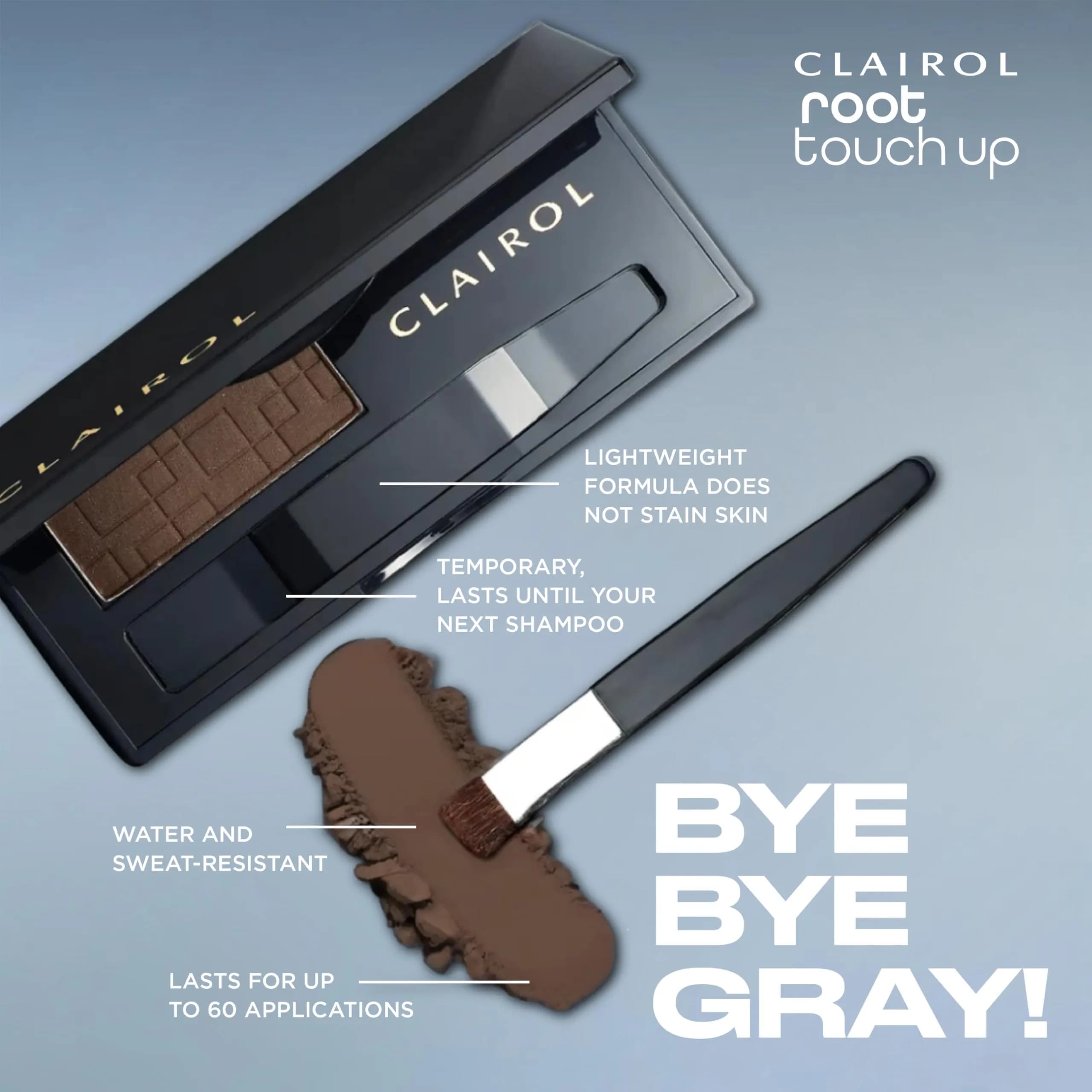 Clairol Root Touch-Up Powder Light Brown (0.07 oz / 2.1g) | Instant Gray Coverage for Roots & Brows - view 8