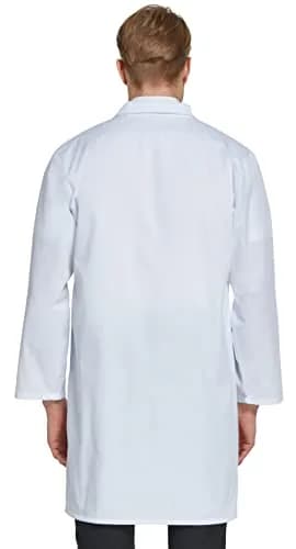 VOGRYE Mens Lab Coat with 3 Pockets | Lightweight, Breathable, Machine Washable (70-120 chars) thumbnail 5