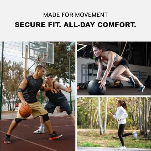 THE ORIGINAL STRETCHLACE Flat Elastic Stretch Shoelaces, Black, 45 in | No Tie, Comfortable Fit for All Ages thumbnail 4