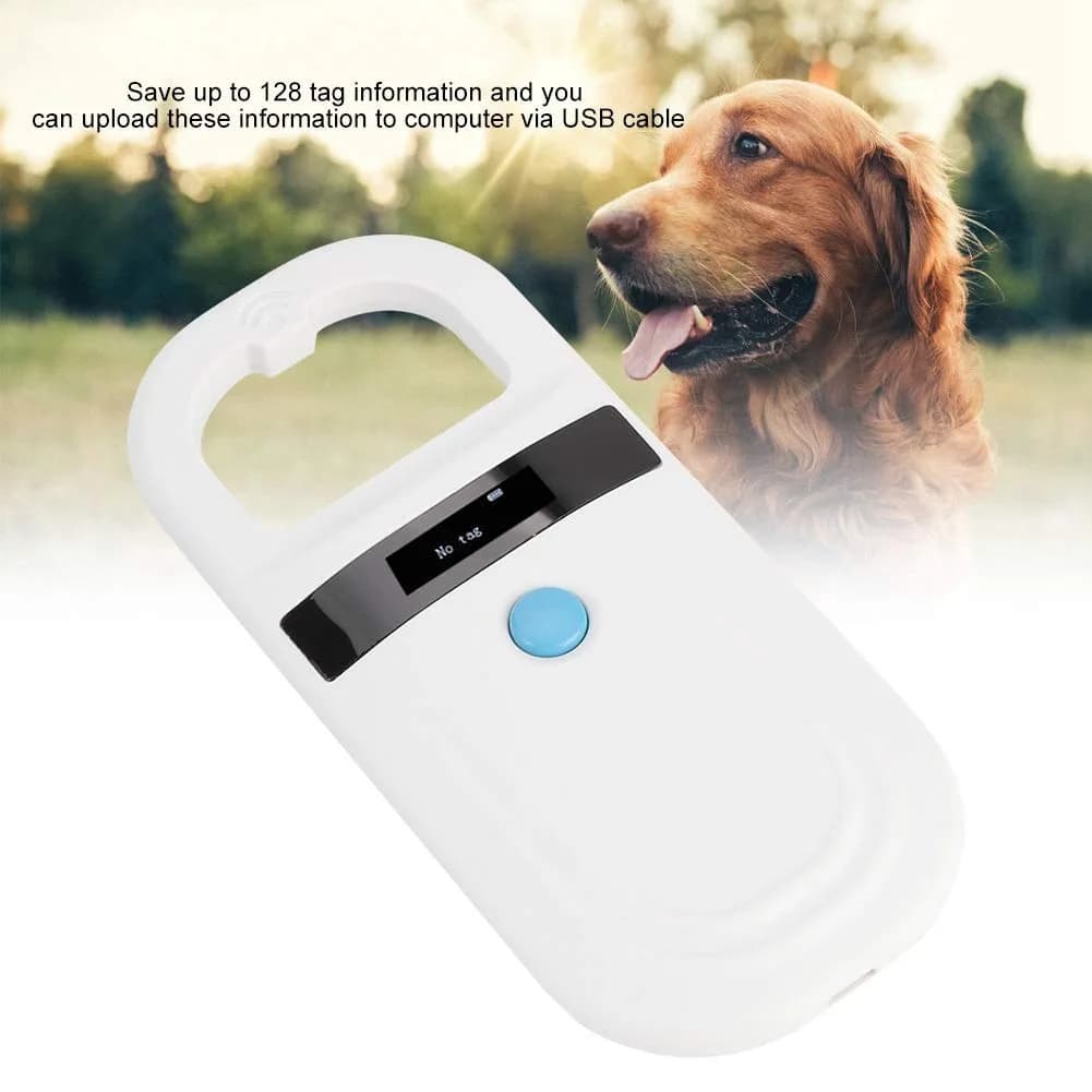 Sonew Pet Microchip Reader RFID 134.2Khz, Animal Tracking Scanner with OLED Display & Type-C Charging (106g) - view 5