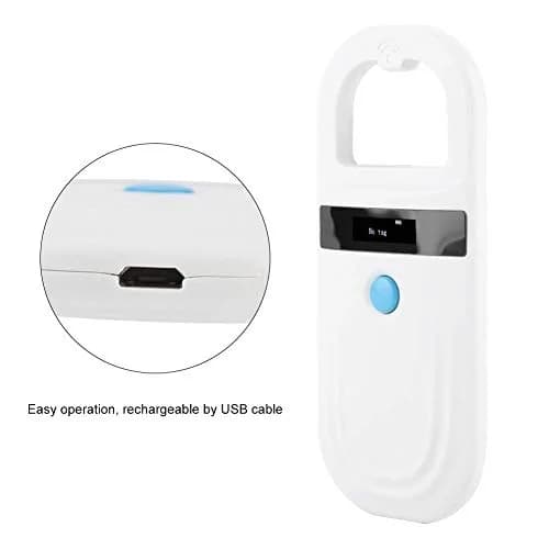 Sonew Pet Microchip Reader RFID 134.2Khz, Animal Tracking Scanner with OLED Display & Type-C Charging (106g) thumbnail 8