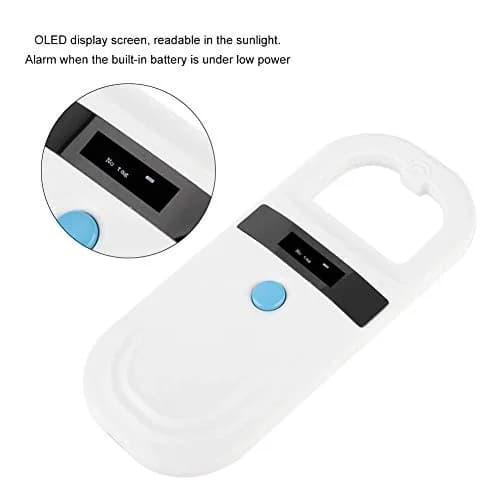 Sonew Pet Microchip Reader RFID 134.2Khz, Animal Tracking Scanner with OLED Display & Type-C Charging (106g) thumbnail 3