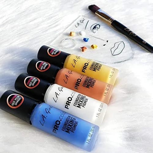 L.A. Girl PRO.color White Mixing Pigment Foundation 118ml (4 Fl Oz) | Custom Shade Match for All Skin Tones thumbnail 3
