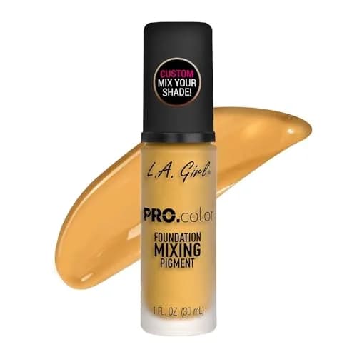 L.A. Girl PRO.color Foundation Mixing Pigment Yellow 3.8oz (112ml) | Adjusts Foundation Shade for Golden Undertones thumbnail 1