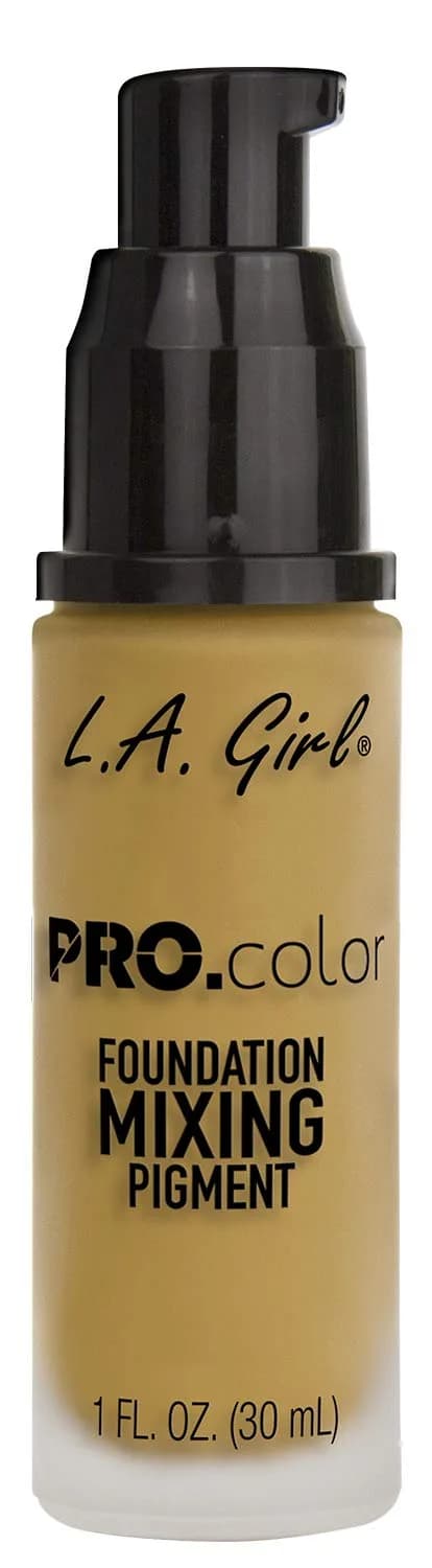 L.A. Girl PRO.color Foundation Mixing Pigment Yellow 3.8oz (112ml) | Adjusts Foundation Shade for Golden Undertones - view 4