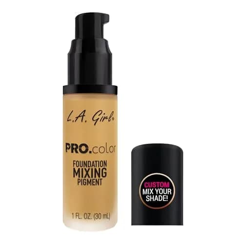 L.A. Girl PRO.color Foundation Mixing Pigment Yellow 3.8oz (112ml) | Adjusts Foundation Shade for Golden Undertones thumbnail 2