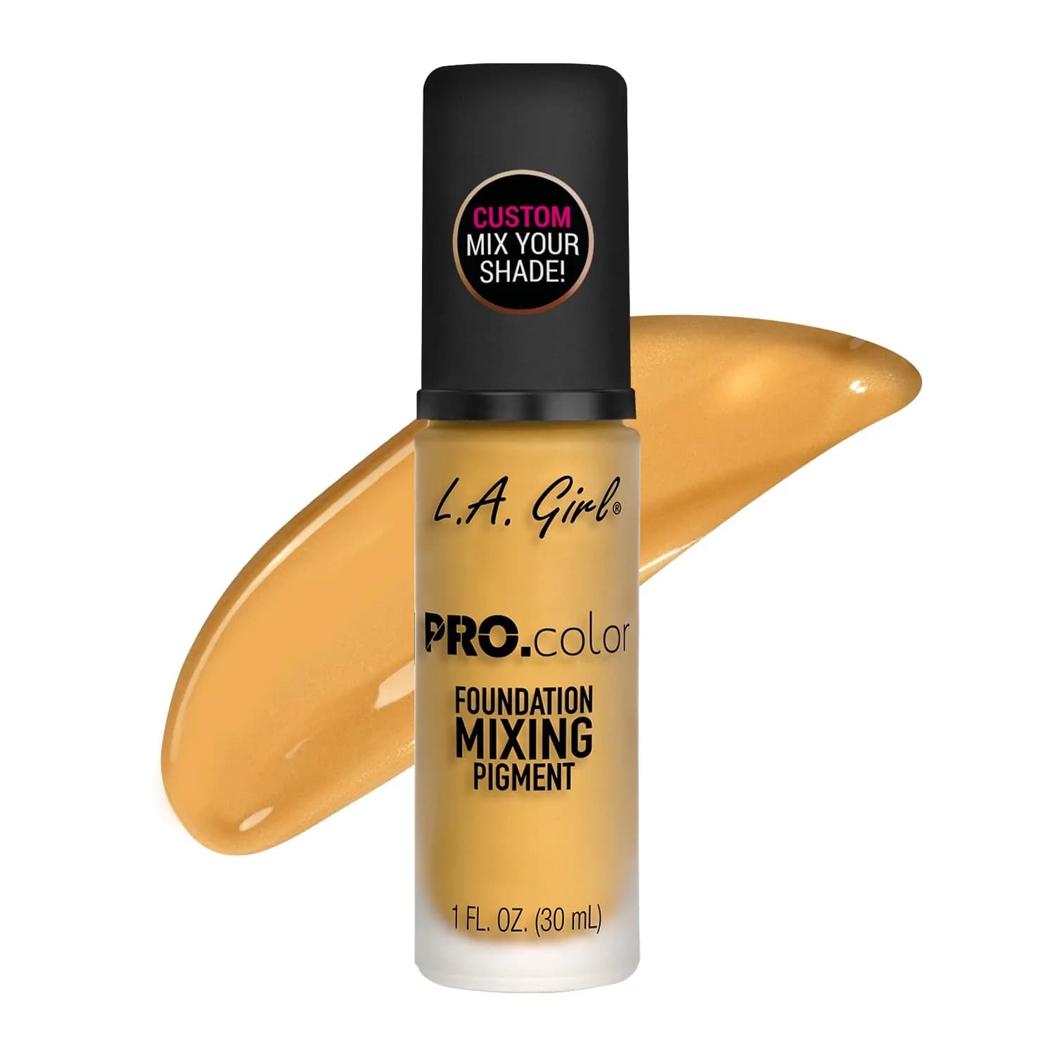 L.A. Girl PRO.color Foundation Mixing Pigment Yellow 3.8oz (112ml) | Adjusts Foundation Shade for Golden Undertones - view 3