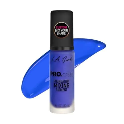 L.A. Girl PRO.color Blue Foundation Mixing Pigment 29.5ml (1 Fl Oz) | Color Correcting for All Skin Tones thumbnail 1