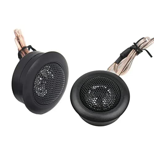 ZYHW Car Tweeter Speaker 1-Inch 200 Watt Silk Dome Tweeters | Premium Car Audio System, Pair thumbnail 1