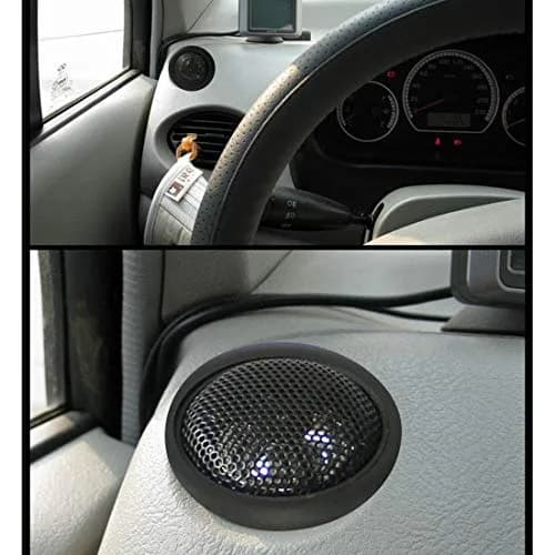ZYHW Car Tweeter Speaker 1-Inch 200 Watt Silk Dome Tweeters | Premium Car Audio System, Pair thumbnail 4