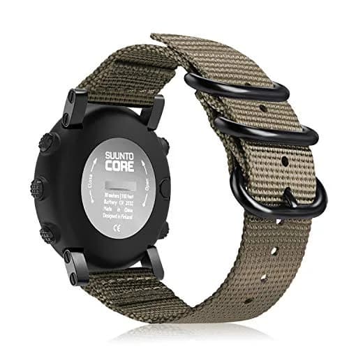 FINTIE Nylon Sport Band Compatible with Suunto Core 24mm (0.94in) | Breathable & Adjustable Replacement Strap thumbnail 1